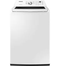 Samsung 4.5 Cu. Ft. White Top Load Washer With Vibration Red