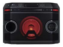 Minicomponente LG Xboom Ol45 Negro Y Rojo Con Bluetooth 220w De Potencia - 100v/240v