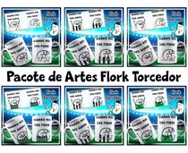 Pack De Artes Para Sublimação Em Canecas | Flork Futebol