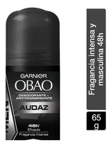 Desodorante Hombre Roll On Obao Audaz Garnier 65g Fragancia Neutral