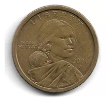 Moneda De Dolar Sacagawea 2000 - P De Coleccionista 