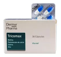 Tricomax® X 30 Caps Anticaída | + Biotina + Cistina + Zinc