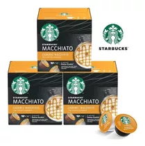 Capsulas De Café Starbucks Caramel Macchiato X3 Cajas