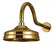 Ducha Chuveiro Retro Inox Trombetas Pingoo.casa - Dourado