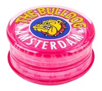Moledor (grinder) Plástico The Bulldog Amsterdam Rosado