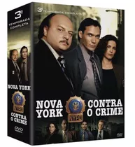 Box Dvd Nova York Contra O Crime - 3ª Temporada - 6 Discos