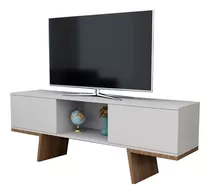 Rack Tv Urban Nobu Blanco Castaño - Be Design