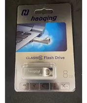 Pendrive 8gb Original Marca Haoqing Metálico Class 10