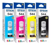 Tinta Epson 664 - 544 Y 504 Kit 4 Colores