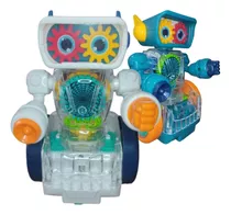 Brinquedo De Criança Robô Divertido Musical Tecnológico Led