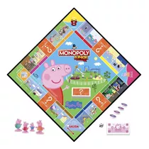 Juego De Mesa Monopoly Junior: Peppa Pig - 2 A 4 Jugadores