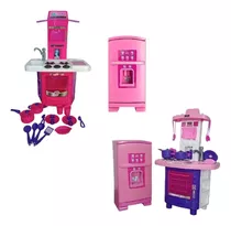 Big Cozinha Infantil Com Geladeirinha Acessorios Toys