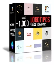 Pack +1000 Artes Digitais E Editáveis Logotipos Vários Temas