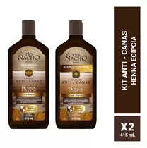  Pack Tío Nacho Anti Canas Shampoo + Acondicionador 415ml C/u