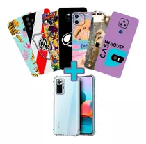 Funda Y Protector Personalizado Reforzado Para Xiaomi