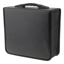 Organizador Porta Cd Para 400 Discos Cd/dvd/blu Ray Pasta