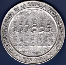 Medalla Sesquicentenario Batalla Naval Lago De Maracaibo 