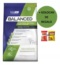 Alimento Vitalcan Balanced Weight Control 12kgs + Regalo