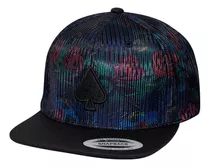 Boné Mcd Aba Reta Strapback Especial Golden Core Floral