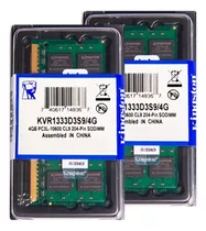 Memória Kingston Ddr3 4gb 1333 Mhz Notebook 1.35v Kit C/02