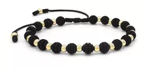 Pulsera Manilla Neopreno Oro Laminado 18k Iconic Store