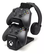 Suporte Para Dois Controles Xbox E Fone De Ouvido/headphone