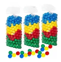 250 Bolas De Brinquedo Colorido Plástico Macio Eco-amigável