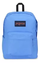 Mochila Jansport Superbreak Plus Laptop 26l Color Blue Neon