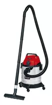 Aspiradora De Tacho Einhell Tc-vc 1820 S 18l  Acero Inoxidable, Roja Y Negra 220v-240v 50hz/60hz