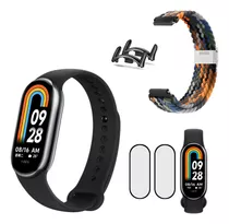 Xiaomi Smart Band Mi Band 8 + 1 Pulseira + 2 Películas Nf