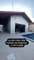 Alugo Casa Com Piscina No Guarujá