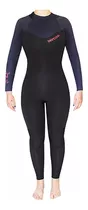 Traje Neoprene Largo Mujer 4.3 Mm Thermoskin Náutica Kayak