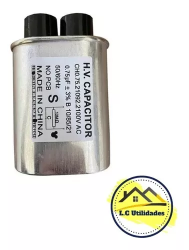 Capacitor De Forno Microondas 0 75uf 2100v Alta Tensão MercadoLivre