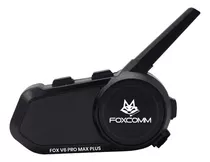 Intercomunicador Bluetooth Fox V6 Pro Max Plus P/moto