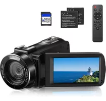 Videocámara Konsivy 4k 30fps 56mp Con Zoom Digital 16x, Wifi