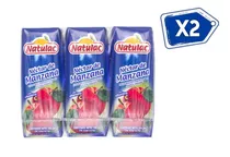 Tripack  De Jugo Néctar De Manzana 250ml Natulac 