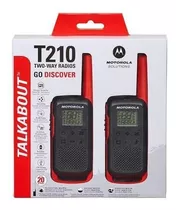 Rádio Comunicador Talkabout 32km T210br Preto Motorola