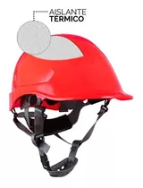 Casco Trabajo Altura Mta Abs Full Rojo / Upteck