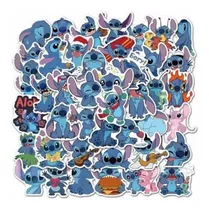 Set 50 Sticker Pegatinas Stitch Lilo Ángel Envío Rápido