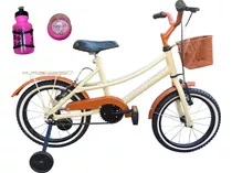 Bicicleta Aro 16 Infantil Feminina Ceci Retro Com Brindes