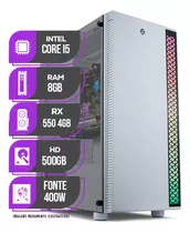 Pc Gamer Mancer, Intel I5, Rx 550 4gb, 8gb Ddr4, Hd 500gb