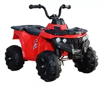 Moto Carro Recargable Electrica Niños Color Rojo