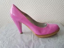 Zapatos Stilettos Rosa Chicle 