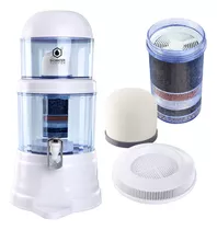 Purificador De Agua Biowater Chef Master + Kit De 3 Repuesto Color Blanco