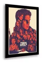 Quadro Decorativo Teen Wolf Série Arte Poster 23x33cm