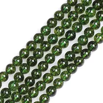 Geminside Peridot Gemstone Loose Beads Natural Round 6m...