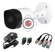 Camara Bullet Dahua 2mp 1080p Ext Metal + Fuente Balun Cctv