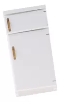 Refrigerador De Madera En Miniatura Con Forma De Casa De Muñ