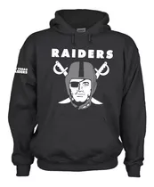 Sudadera Capucha Raiders Las Vegas Nfl Fútbol Americano Mod1