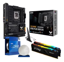 Placa Mãe Asus B760-plus Wifi D4+ Intel I9 13900k+ 64gb Rgb